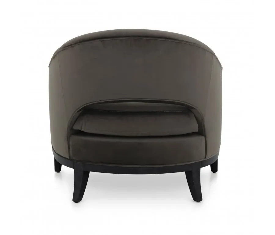 obrazek 3 Brązowy designerski fotel w stylu nowoczesnym - Sevensedie