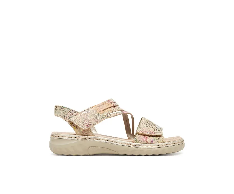 obrazek 1 Rieker Sandały 60464-90 Beżowy