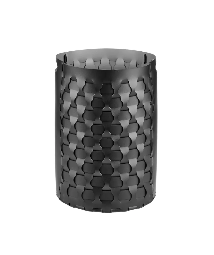 obrazek 1 Wysoki czarny kosz Dubai Ø40xH57 cm