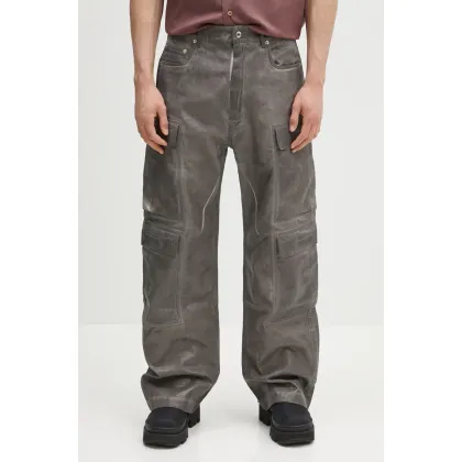 Zdjęcie Rick Owens DRKSHDW jeansy Double Cargo męskie DU01E3361.DCF
