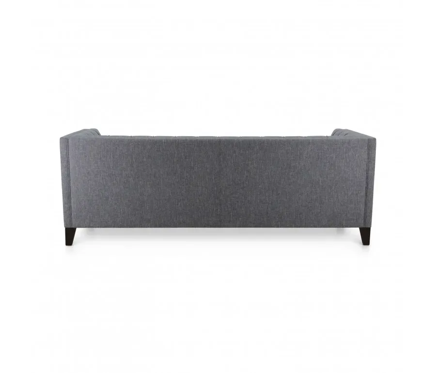 obrazek 2 Szara wygodna sofa 4-osobowa w nowoczesnym stylu - Sevensedie