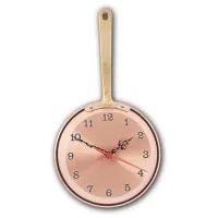 Zdjęcie Ekskluzywny zegar miedziany 1 uchwyt średnica 15cm - Cu Artigiana