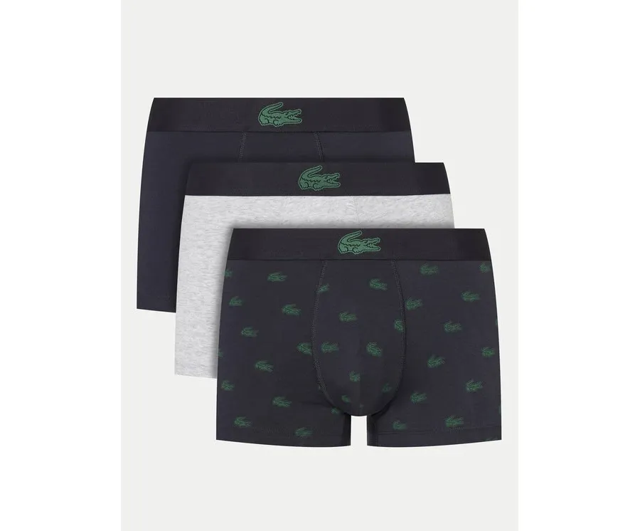 obrazek 1 Lacoste Komplet 3 par bokserek 5H5154 Kolorowy