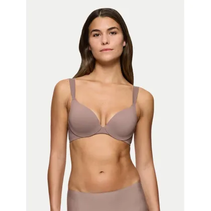 Zdjęcie Triumph Biustonosz z fiszbiną Make-Up Illusion 10217848 Brązowy