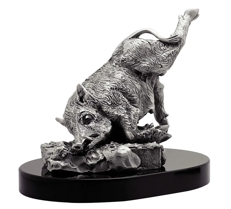 picture 1 Wild boar figurine - Astra Argenti