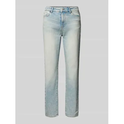 Zdjęcie Jeansy o kroju straight fit z 5 kieszeniami model ‘EMILY’