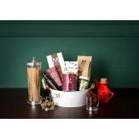 Zdjęcie Elegancki kosz delikatesowy