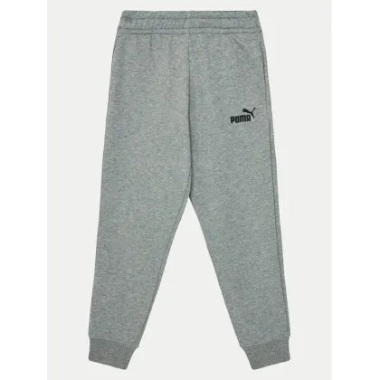 Zdjęcie Puma Spodnie dresowe Ess No. 1 Logo 684914 Szary Regular Fit