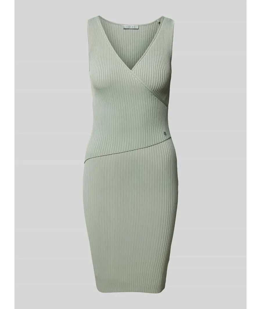 obrazek 1 Sukienka mini z drobnym prążkowaniem model ‘LUCILLE’