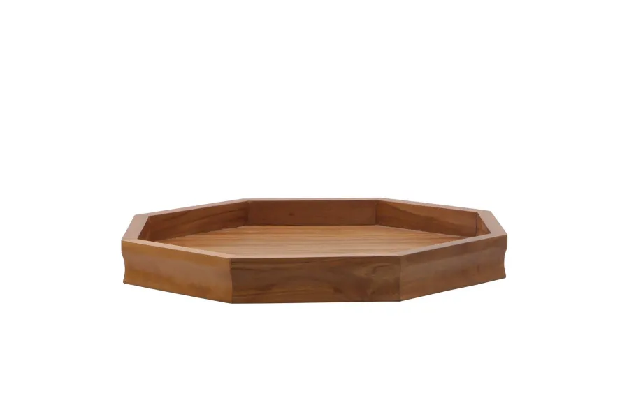 obrazek 1 Stylowa ośmiokątna taca 70 cm Georgetown