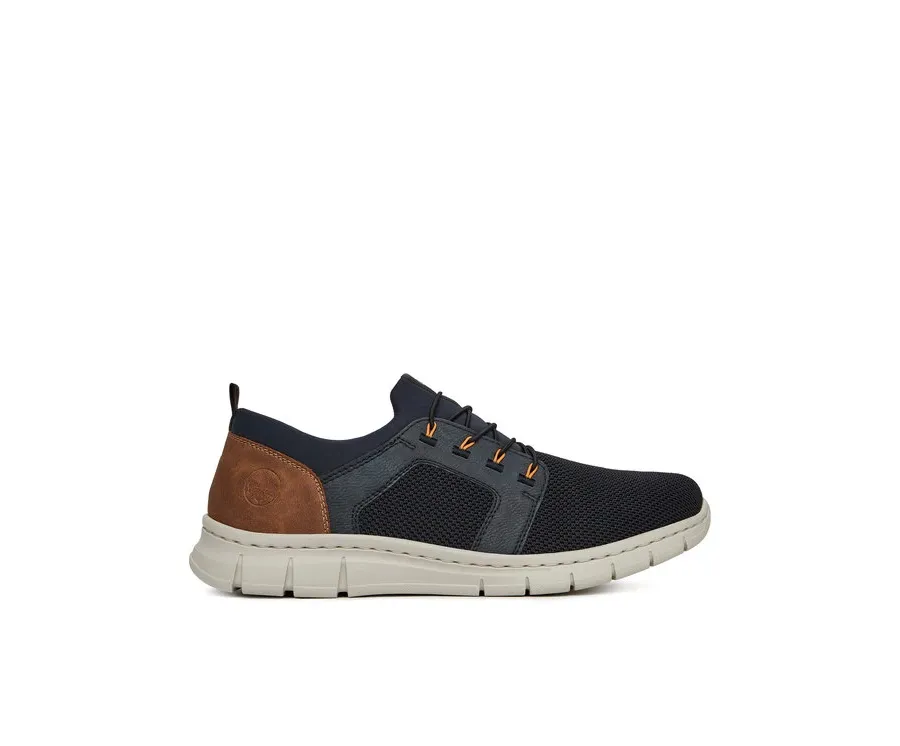 obrazek 1 Rieker Sneakersy B7796-14 Granatowy