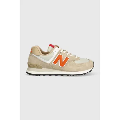 Zdjęcie New Balance 574 sneakersy kolor beżowy U574HBO
