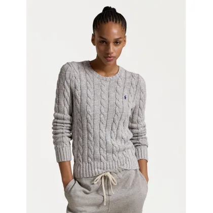 Zdjęcie Polo Ralph Lauren Sweter 211947924001 Szary Slim Fit