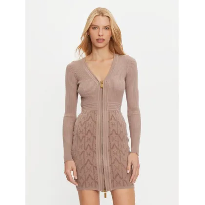 Zdjęcie Marciano Guess Sukienka dzianinowa 4BGK91 5661Z Brązowy Slim Fit
