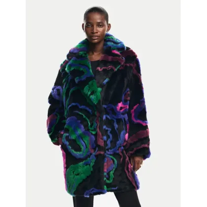 Zdjęcie Desigual Futro Lublin 24WWEWBT Kolorowy Oversize