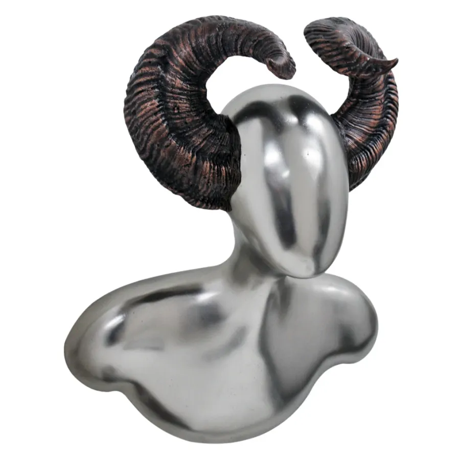 obrazek 4 Ścienna rzeźba z mosiądzu do salonu