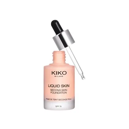 Zdjęcie KIKO Milano Liquid Skin Second Skin Foundation Podkład w płynie 30 ml 15 Cool Rose