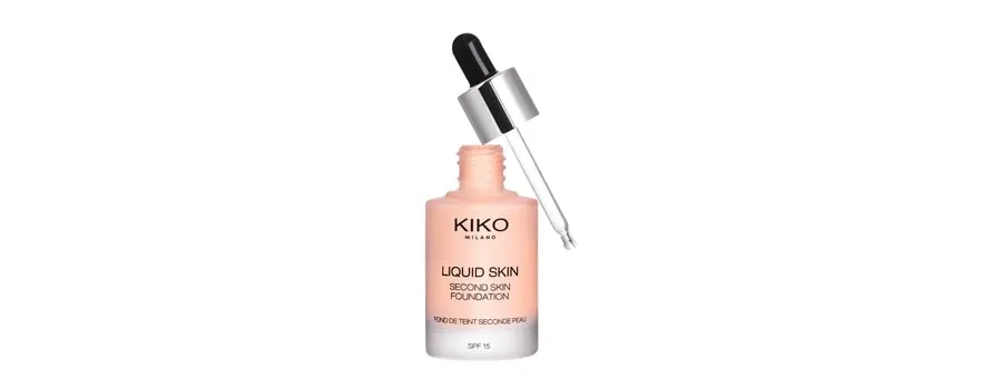 obrazek 1 KIKO Milano Liquid Skin Second Skin Foundation Podkład w płynie 30 ml 15 Cool Rose