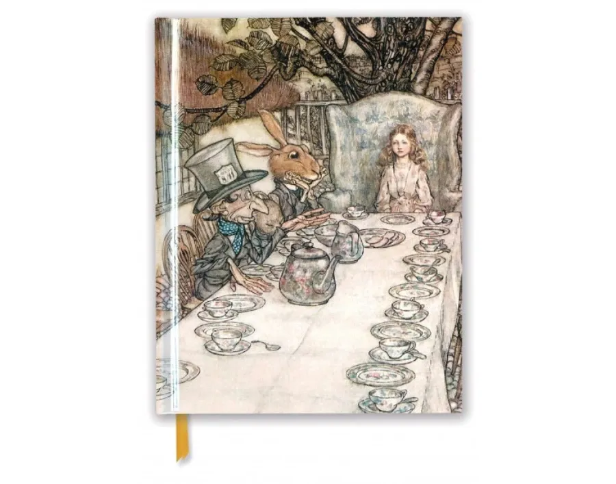 obrazek 1 Designerski szkicownik (Rackham: Alicja w Krainie Czarów - Spotkanie przy herbacie) - Flame Tree Publishing