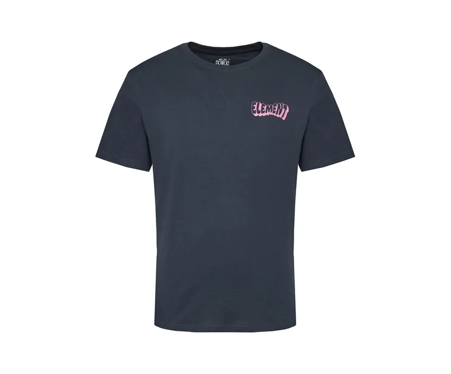 obrazek 1 Element T-Shirt Wind Water Fire Earth ELYZT00523 Granatowy Regular Fit