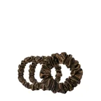 Zdjęcie Slip Pure Silk Back To Basics Assorted Scrunchies Dark Brown Gumka do włosów 3 szt.