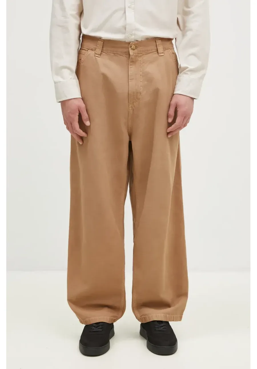 obrazek 1 Carhartt WIP spodnie bawełniane OG Single Knee Pant kolor zielony proste I033754.2FS4J