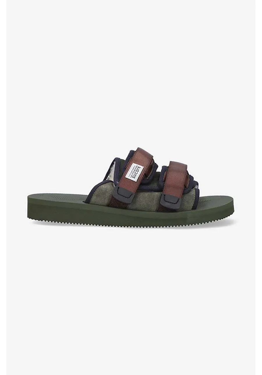 obrazek 1 Suicoke klapki MOTO-MAB męskie kolor zielony MOTO.MAB-OLIVE