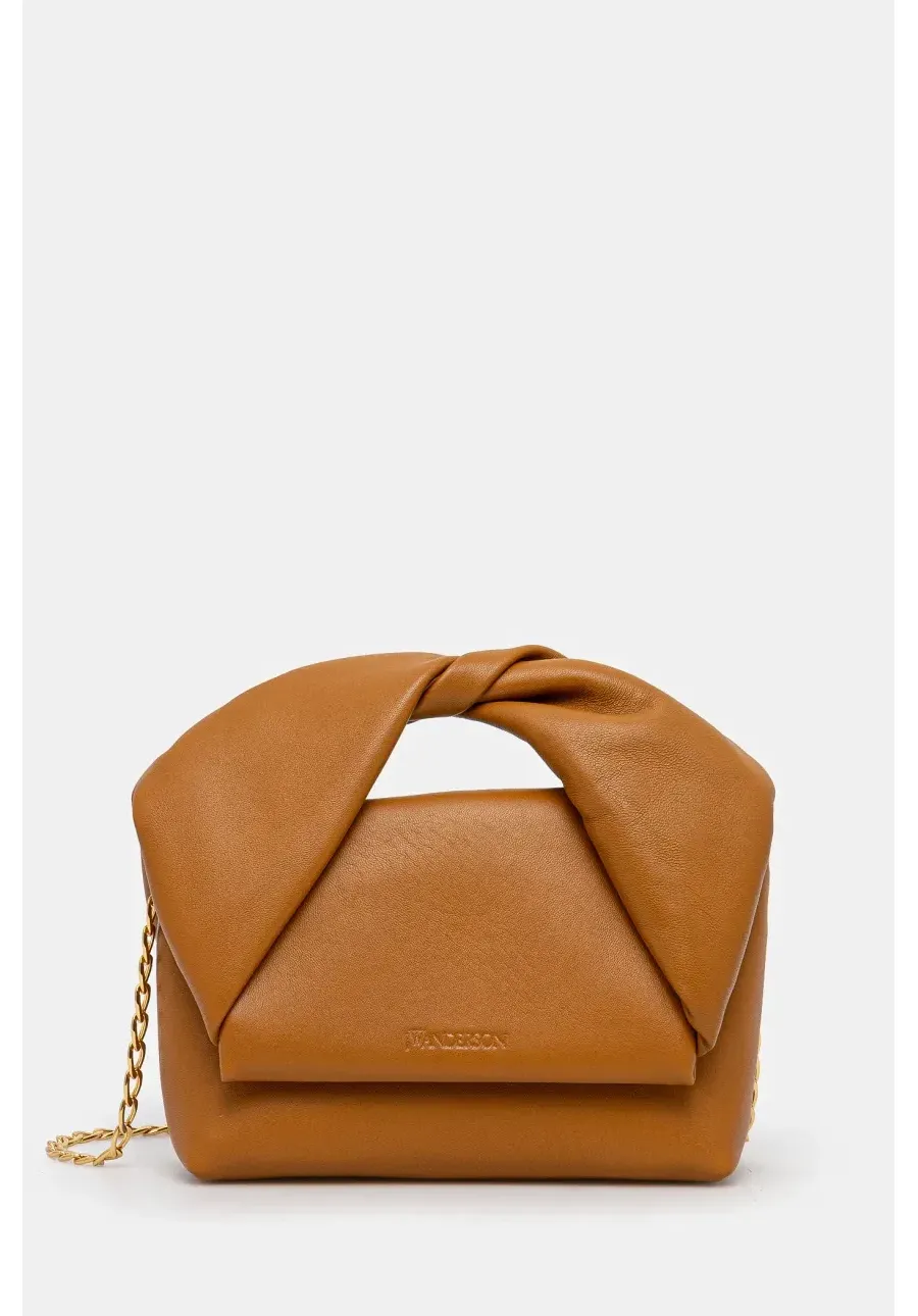 obrazek 1 JW Anderson torebka Small Twister Bag kolor brązowy HB0643.LA0088.604