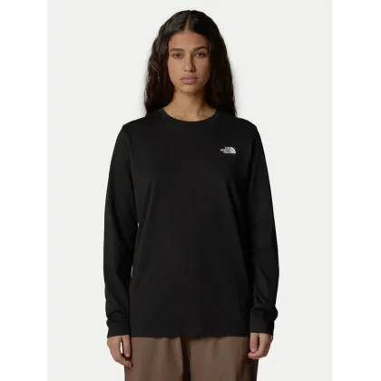 Zdjęcie The North Face Bluzka Simple Dome NF0A87QP Czarny Relaxed Fit