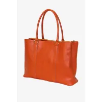 Zdjęcie Luksusowa pomarańczowa torebka typu shopper - Terrida