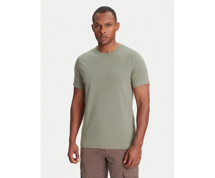obrazek 1 Guess T-Shirt M4GI70 KC9X0 Khaki Slim Fit