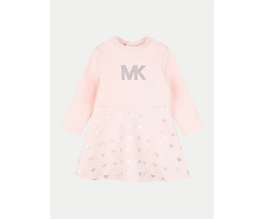 obrazek 1 MICHAEL KORS KIDS Sukienka codzienna R30127 Różowy Regular Fit