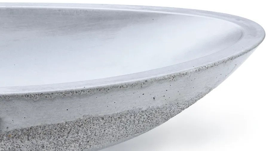 obrazek 3 Elegancka umywalka 60 cm ORION SEDIMENT – jasnoszary, lakier matowy