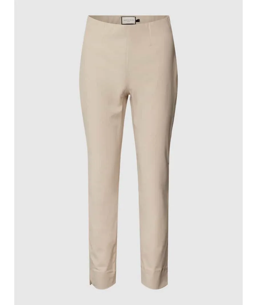 obrazek 1 Spodnie materiałowe o skróconym kroju slim fit model ‘SABRINA’