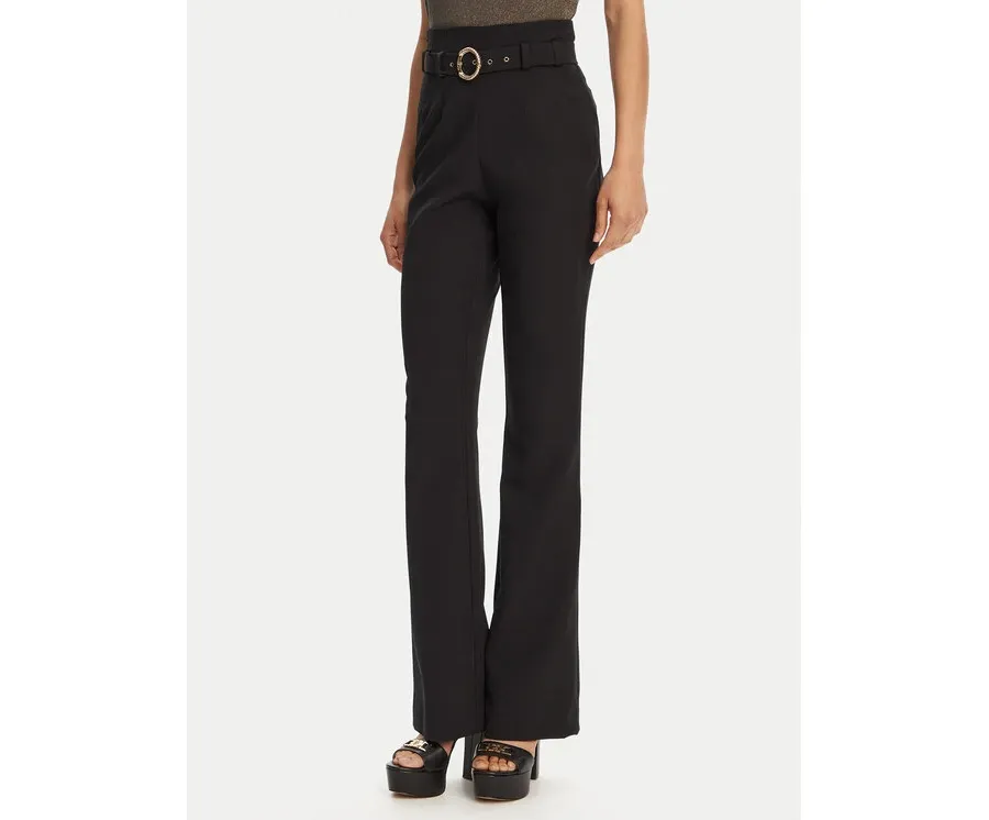 obrazek 1 Just Cavalli Spodnie materiałowe 78PAA130 Czarny Slim Fit