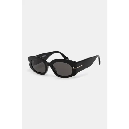 Zdjęcie Tom Ford okulary przeciwsłoneczne Cielle damskie kolor czarny FT1187_5201A
