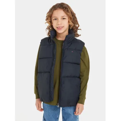 Zdjęcie Tommy Hilfiger Kamizelka Essential KB0KB08557 S Granatowy Regular Fit