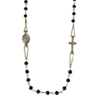 Zdjęcie Cudowny choker w formie różańca 45 cm