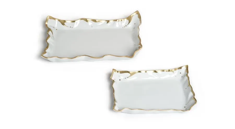 obrazek 1 Elegancka porcelanowa taca firmy MPM Porcellane
