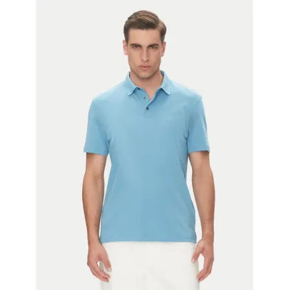 Zdjęcie Calvin Klein Polo Supima LV04LB276G Niebieski Regular Fit