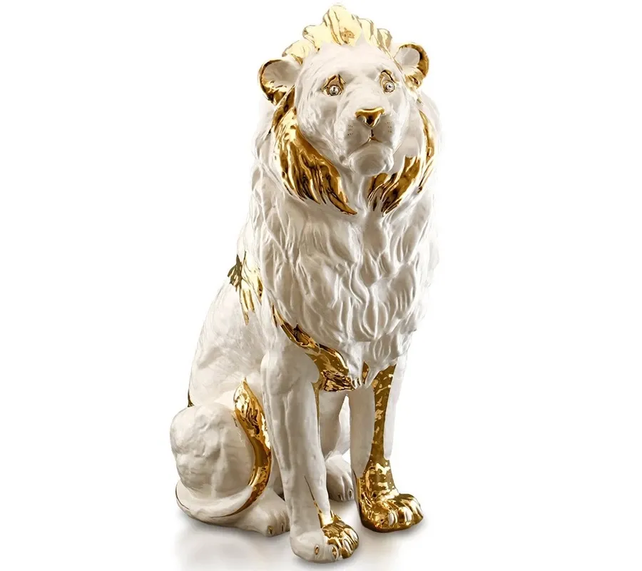 obrazek 1 Yali Lion - luksusowa figura lwa w dwóch wersjach