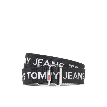 Zdjęcie Tommy Jeans Pasek Damski Tjw Essential Webbing Belt AW0AW11650 Czarny