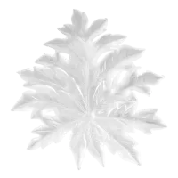 Picture Beautiful wall panel in the form of a leaf by Emilio Robba