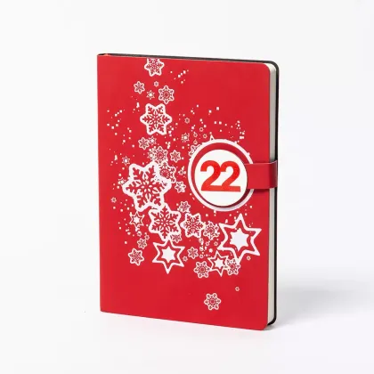 Zdjęcie Stylowy dziennik z miękką okładką dla firm – upominek biznesowy