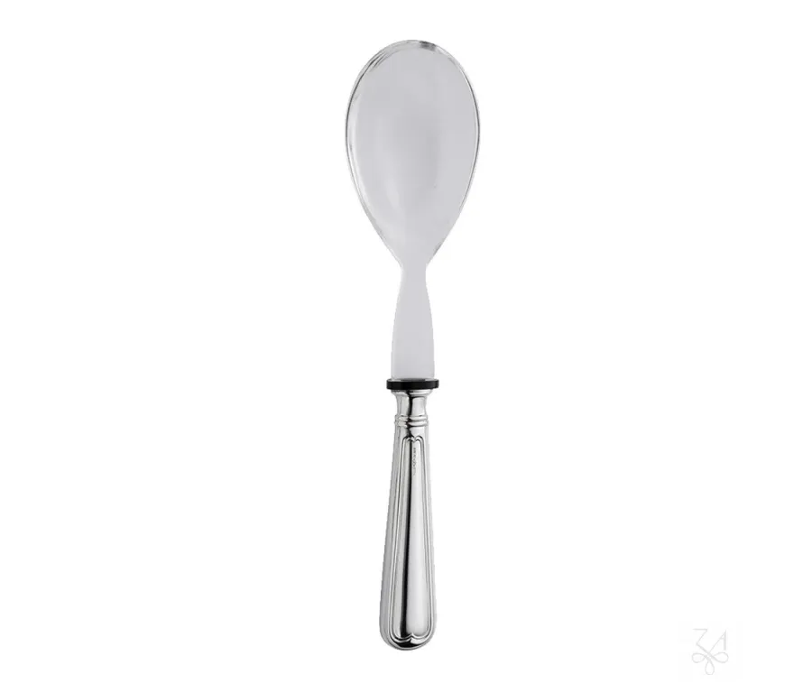 obrazek 1 Wyjątkowa platerowana srebrem łyżka do sałatek - Zaramella Argenti