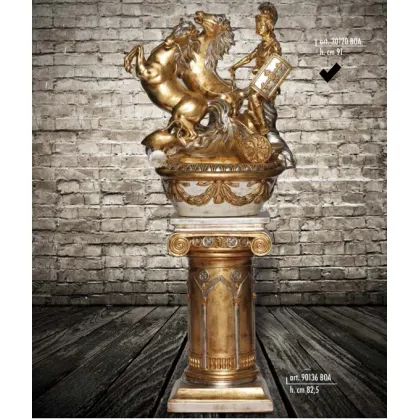 Picture Unique Centurion fountain on a chariot with 2 horses - Valle d'oro Patchi