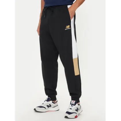 Zdjęcie New Balance Spodnie dresowe MP43522BK Czarny Relaxed Fit