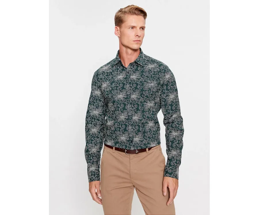 obrazek 1 Guess Koszula M3BH55 W8BX1 Niebieski Regular Fit