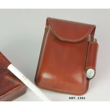 Zdjęcie Skórzane etui na papierosy