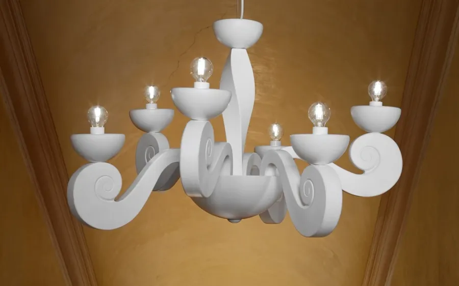 obrazek 1 Zjawiskowy, włoski żyrandol do salonu - Botero